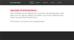 Desktop Screenshot of mystudymate.ie